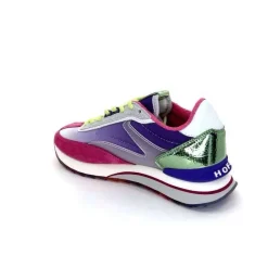 Sport|Baskets<hoff Baskets Running Star Daim Fushia Textile Violet Métal Vert Blanc