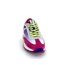 Sport|Baskets<hoff Baskets Running Star Daim Fushia Textile Violet Métal Vert Blanc