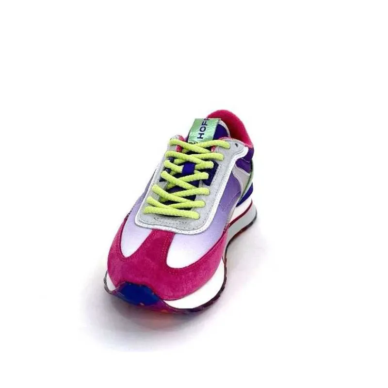 Sport|Baskets<hoff Baskets Running Star Daim Fushia Textile Violet Métal Vert Blanc