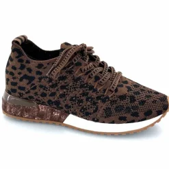 Sport Chic|Sport<Ivoire0317a Baskets Running Ivoire 1832649 4591 Textile Leo Marron