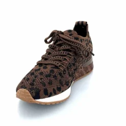 Sport Chic|Sport<Ivoire0317a Baskets Running Ivoire 1832649 4591 Textile Leo Marron