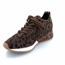 Sport Chic|Sport<Ivoire0317a Baskets Running Ivoire 1832649 4591 Textile Leo Marron