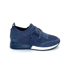 Sport Chic|Décontracté<Ivoire0317a Baskets Running Ivoire 2303626 Textile Denim Bleu
