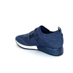 Sport Chic|Décontracté<Ivoire0317a Baskets Running Ivoire 2303626 Textile Denim Bleu