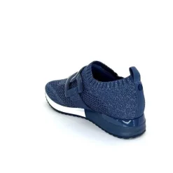 Sport Chic|Décontracté<Ivoire0317a Baskets Running Ivoire 2303626 Textile Denim Bleu
