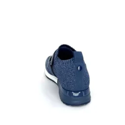 Sport Chic|Décontracté<Ivoire0317a Baskets Running Ivoire 2303626 Textile Denim Bleu