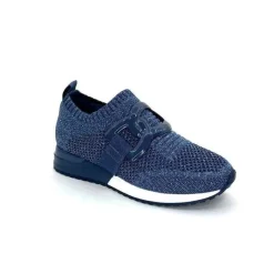 Sport Chic|Décontracté<Ivoire0317a Baskets Running Ivoire 2303626 Textile Denim Bleu