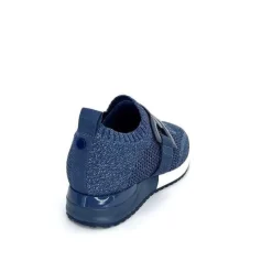 Sport Chic|Décontracté<Ivoire0317a Baskets Running Ivoire 2303626 Textile Denim Bleu