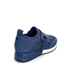 Sport Chic|Décontracté<Ivoire0317a Baskets Running Ivoire 2303626 Textile Denim Bleu