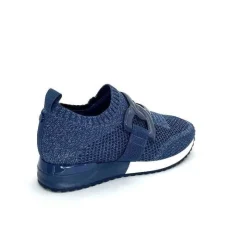 Sport Chic|Décontracté<Ivoire0317a Baskets Running Ivoire 2303626 Textile Denim Bleu