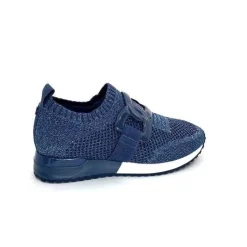 Sport Chic|Décontracté<Ivoire0317a Baskets Running Ivoire 2303626 Textile Denim Bleu