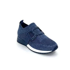 Sport Chic|Décontracté<Ivoire0317a Baskets Running Ivoire 2303626 Textile Denim Bleu