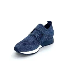 Sport Chic|Décontracté<Ivoire0317a Baskets Running Ivoire 2303626 Textile Denim Bleu