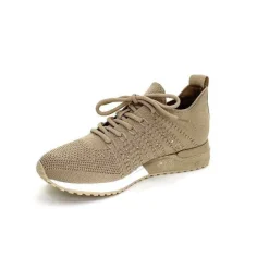 Sport|Décontracté<Ivoire0317a Baskets Running Ivoire 2112649 Textile Beige