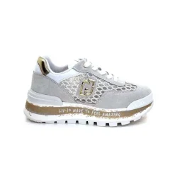 Teenager|Sport<Liu.Jo Baskets Running Ba4001 Daim Gris Blanc