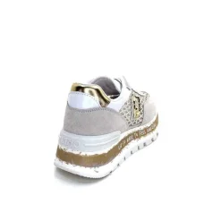Teenager|Sport<Liu.Jo Baskets Running Ba4001 Daim Gris Blanc