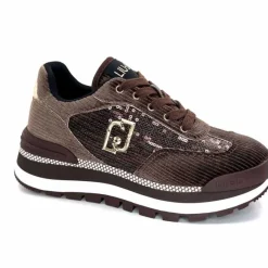 Sport Chic|Compensées & Plateformes<Liu.Jo Baskets Running Bf4053 Velours Marron