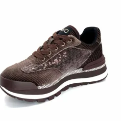 Sport Chic|Compensées & Plateformes<Liu.Jo Baskets Running Bf4053 Velours Marron