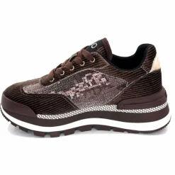 Sport Chic|Compensées & Plateformes<Liu.Jo Baskets Running Bf4053 Velours Marron
