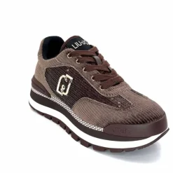 Sport Chic|Compensées & Plateformes<Liu.Jo Baskets Running Bf4053 Velours Marron