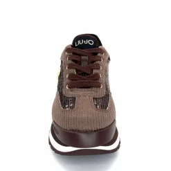 Sport Chic|Compensées & Plateformes<Liu.Jo Baskets Running Bf4053 Velours Marron