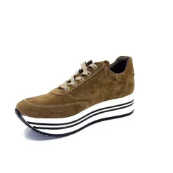 Sport|Féminin<Nero Giardini Baskets Running 1308382 D 339 Daim Marron