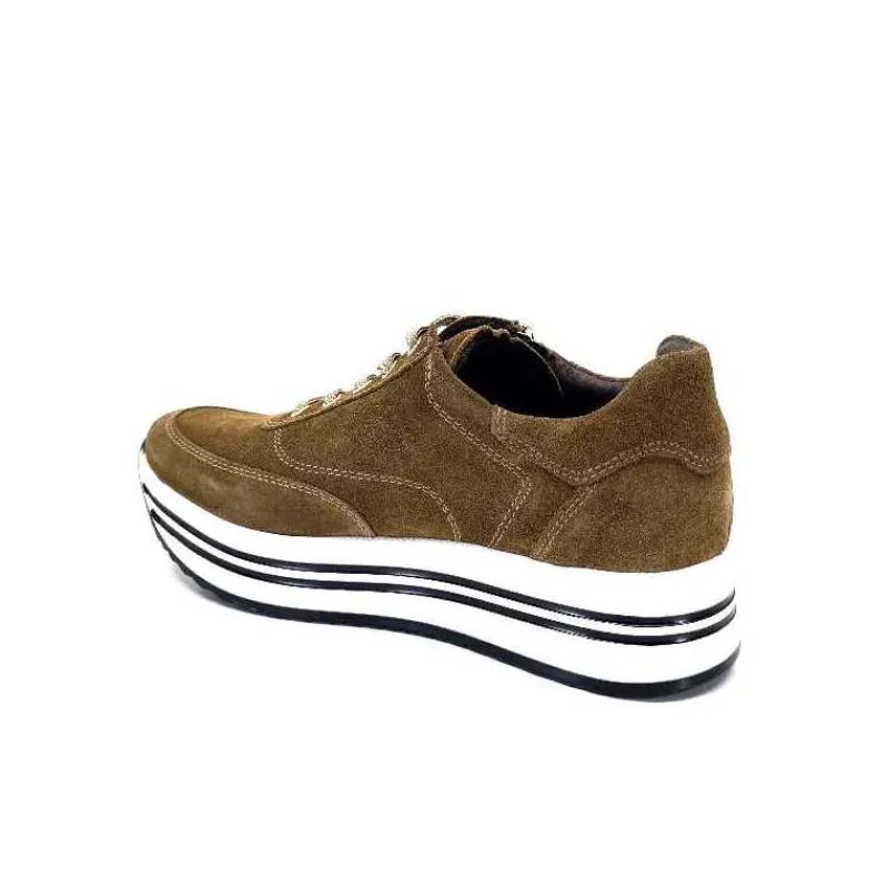 Sport|Féminin<Nero Giardini Baskets Running 1308382 D 339 Daim Marron