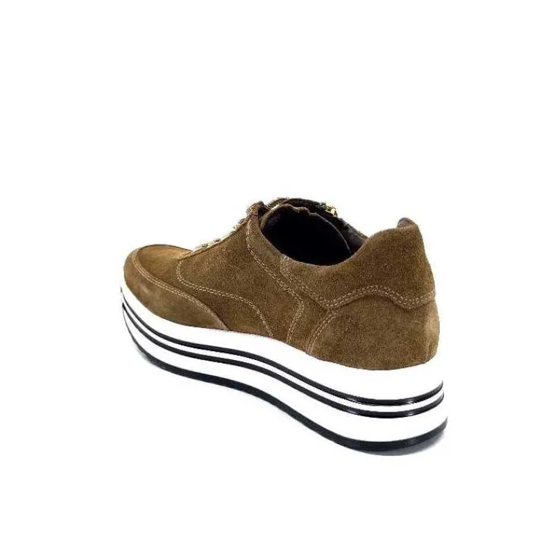 Sport|Féminin<Nero Giardini Baskets Running 1308382 D 339 Daim Marron