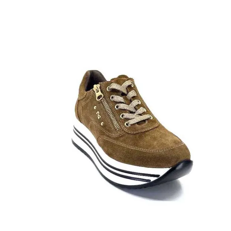 Sport|Féminin<Nero Giardini Baskets Running 1308382 D 339 Daim Marron