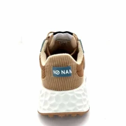 Sport|Décontracté<No Name Baskets Running Carter Runner W Velour Beige Bleu Marron