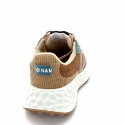 Sport|Décontracté<No Name Baskets Running Carter Runner W Velour Beige Bleu Marron