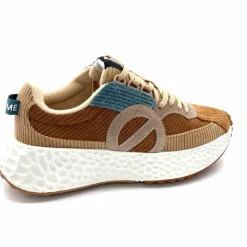 Sport|Décontracté<No Name Baskets Running Carter Runner W Velour Beige Bleu Marron