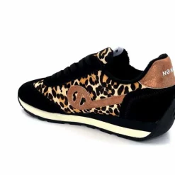 Sport Chic|Animalier<No Name Baskets Running City Run Jogger W Daim Noir Léo LéopardNoir