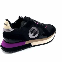 Sport|Décontracté<No Name Baskets Running Mia Jogger W Cuir Noir Fushia FushiaNoir