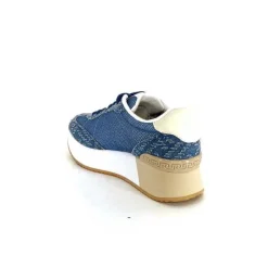 Sport|Compensées & Plateformes<Liu.Jo Baskets Running Plateforme Ba4083 Textile Bleu