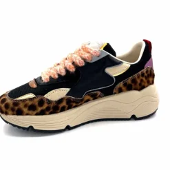 Teenager|Sport Chic<royal trading - serafini Baskets Running Serafini Ai24dmal04 Textile &amp; Léo Noir