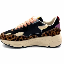 Teenager|Sport Chic<royal trading - serafini Baskets Running Serafini Ai24dmal04 Textile &amp; Léo Noir