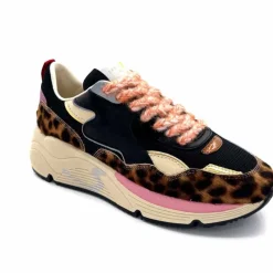 Teenager|Sport Chic<royal trading - serafini Baskets Running Serafini Ai24dmal04 Textile &amp; Léo Noir