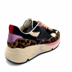 Teenager|Sport Chic<royal trading - serafini Baskets Running Serafini Ai24dmal04 Textile &amp; Léo Noir