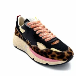 Teenager|Sport Chic<royal trading - serafini Baskets Running Serafini Ai24dmal04 Textile &amp; Léo Noir