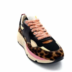 Teenager|Sport Chic<royal trading - serafini Baskets Running Serafini Ai24dmal04 Textile &amp; Léo Noir