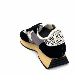 Sport|Animalier<Victoria Baskets Running 1134111 Daim Noir Gris GrisFoncéNoir