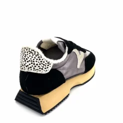 Sport|Animalier<Victoria Baskets Running 1134111 Daim Noir Gris GrisFoncéNoir