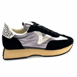 Sport|Animalier<Victoria Baskets Running 1134111 Daim Noir Gris GrisFoncéNoir