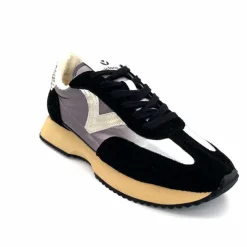 Sport|Animalier<Victoria Baskets Running 1134111 Daim Noir Gris GrisFoncéNoir