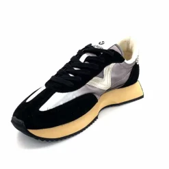 Sport|Animalier<Victoria Baskets Running 1134111 Daim Noir Gris GrisFoncéNoir