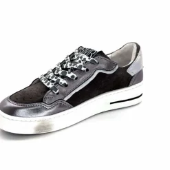 Teenager|Baskets<Semerdjian Baskets SMR23 Ales A625 Cuir Métallique Gris Daim Gris GrisMétal