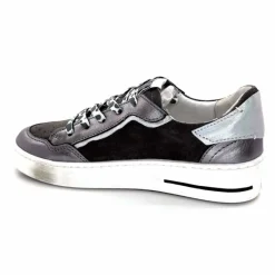 Teenager|Baskets<Semerdjian Baskets SMR23 Ales A625 Cuir Métallique Gris Daim Gris GrisMétal