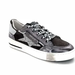 Teenager|Baskets<Semerdjian Baskets SMR23 Ales A625 Cuir Métallique Gris Daim Gris GrisMétal