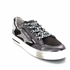 Teenager|Baskets<Semerdjian Baskets SMR23 Ales A625 Cuir Métallique Gris Daim Gris GrisMétal